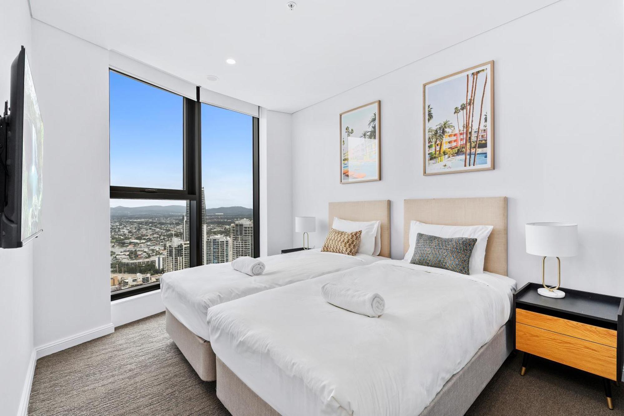 Surfers Paradise New Beachfront Apartments Gold Coast Bagian luar foto